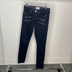 Paige Skinny Jeans with zippers